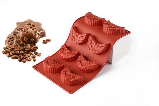Flexibake - Forme Lune - 8 Formes