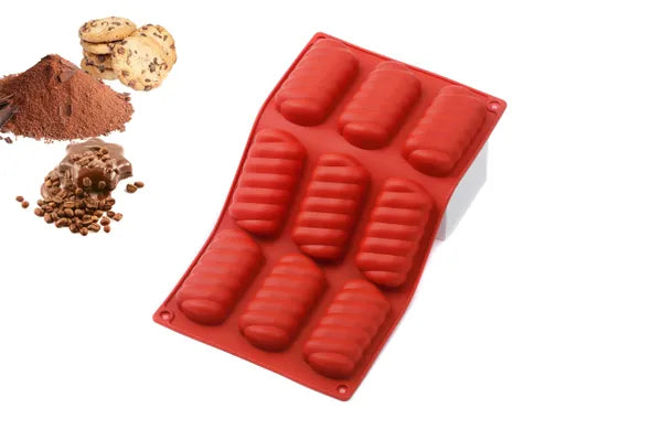 Flexibake - Nervuré allongé - 9 formes