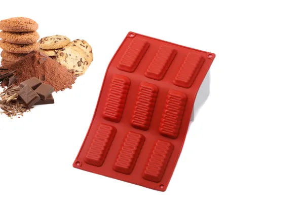 Flexibake - Rectangle Nervuré - 12 Formes