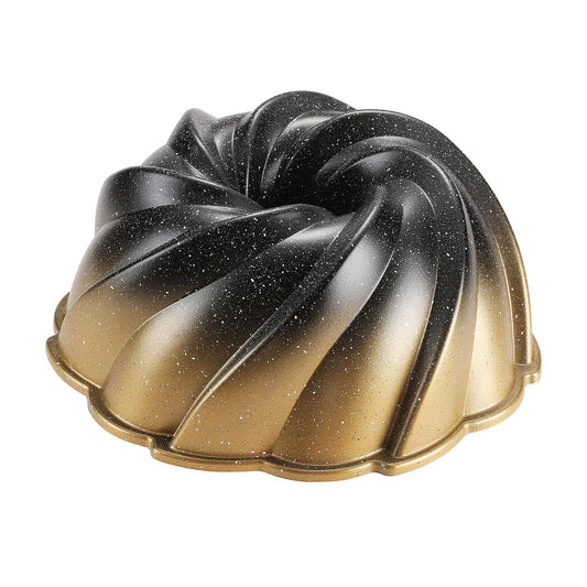 Moule à gâteau Turban Bundt en forme de spirale