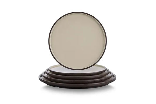 Taupe Élégance Flat