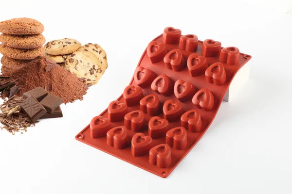 Flexibake - Mini Coeurs - 24 formes