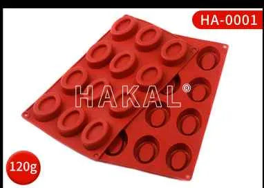 Flexibake - Mini ovale - 12 formes