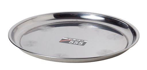 Plateau rond en métal 55 cm